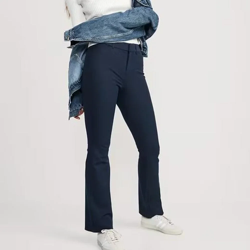 NWT Old Navy High-Waisted Pixie Flare Pants - Picture 6 of 12